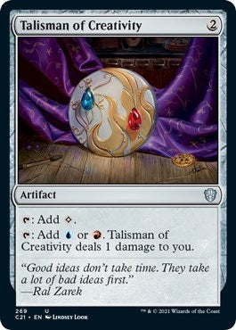 Image for Talisman of Creativity (269) [Commander 2021] - Magic: The Gathering