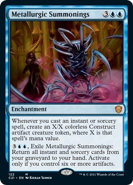 Image for Metallurgic Summonings (122) [Commander 2021] - Magic: The Gathering