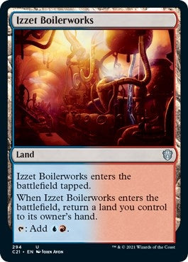 Image for Izzet Boilerworks (294) [Commander 2021] - Magic: The Gathering