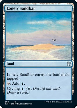 Image for Lonely Sandbar (298) [Commander 2021] - Magic: The Gathering