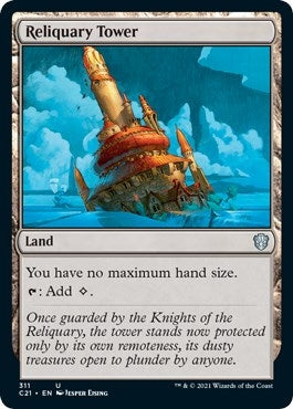Image for Reliquary Tower (311) [Commander 2021] - Magic: The Gathering