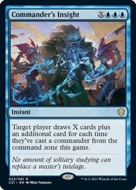 Image for Commander's Insight (23) [Commander 2021] - Magic: The Gathering