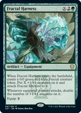 Image for Fractal Harness (61) [Commander 2021] - Magic: The Gathering