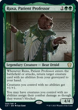 Image for Ruxa, Patient Professor (66) [Commander 2021] - Magic: The Gathering