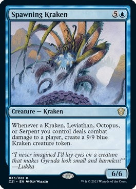 Image for Spawning Kraken (33) [Commander 2021] - Magic: The Gathering