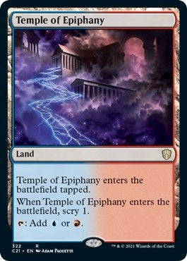 Image for Temple of Epiphany (322) [Commander 2021] - Magic: The Gathering