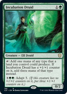 Image for Incubation Druid (195) [Commander 2021] - Magic: The Gathering