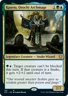 Image for Kaseto, Orochi Archmage (221) [Commander 2021] - Magic: The Gathering
