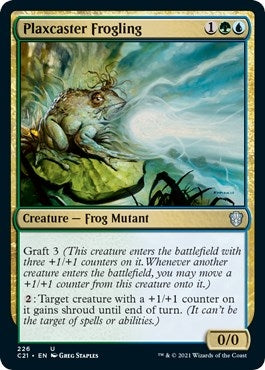 Image for Plaxcaster Frogling (226) [Commander 2021] - Magic: The Gathering