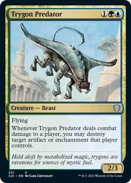 Image for Trygon Predator (231) [Commander 2021] - Magic: The Gathering