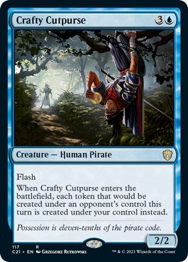 Image for Crafty Cutpurse (117) [Commander 2021] - Magic: The Gathering