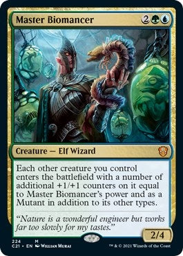 Image for Master Biomancer (224) [Commander 2021] - Magic: The Gathering