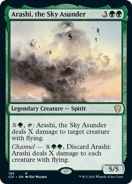 Image for Arashi, the Sky Asunder (185) [Commander 2021] - Magic: The Gathering