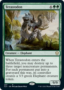 Image for Terastodon (207) [Commander 2021] - Magic: The Gathering
