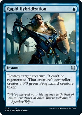 Image for Rapid Hybridization (126) [Commander 2021] - Magic: The Gathering