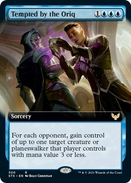 Image for Tempted by the Oriq (Extended Art) (300) [Strixhaven: School of Mages] - Magic: The Gathering
