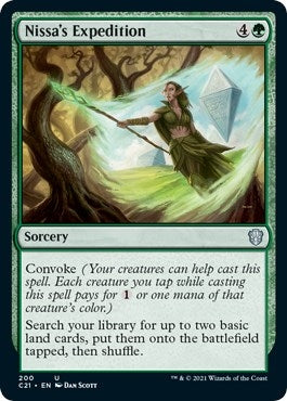 Image for Nissa's Expedition (200) [Commander 2021] - Magic: The Gathering
