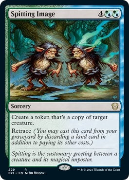Image for Spitting Image (229) [Commander 2021] - Magic: The Gathering