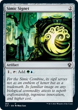 Image for Simic Signet (262) [Commander 2021] - Magic: The Gathering