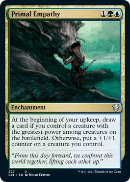 Image for Primal Empathy (227) [Commander 2021] - Magic: The Gathering