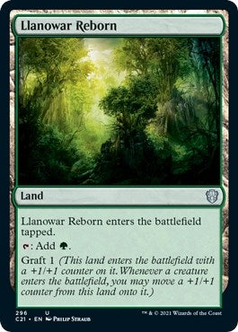 Image for Llanowar Reborn (296) [Commander 2021] - Magic: The Gathering