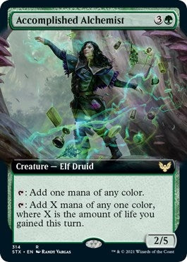 Image for Accomplished Alchemist (Extended Art) (314) [Strixhaven: School of Mages] - Magic: The Gathering