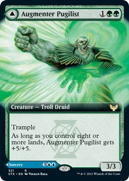 Image for Augmenter Pugilist (Extended Art) (321) [Strixhaven: School of Mages] - Magic: The Gathering