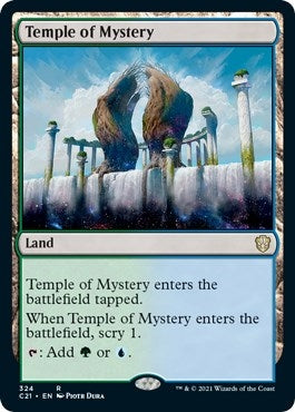 Image for Temple of Mystery (324) [Commander 2021] - Magic: The Gathering