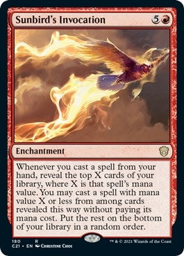Image for Sunbird's Invocation (180) [Commander 2021] - Magic: The Gathering