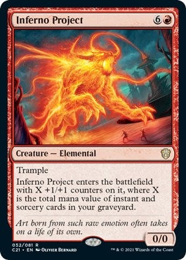 Image for Inferno Project (52) [Commander 2021] - Magic: The Gathering