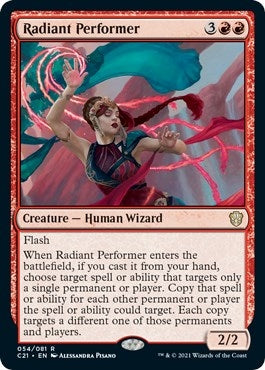 Image for Radiant Performer (54) [Commander 2021] - Magic: The Gathering