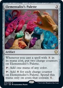 Image for Elementalist's Palette (76) [Commander 2021] - Magic: The Gathering