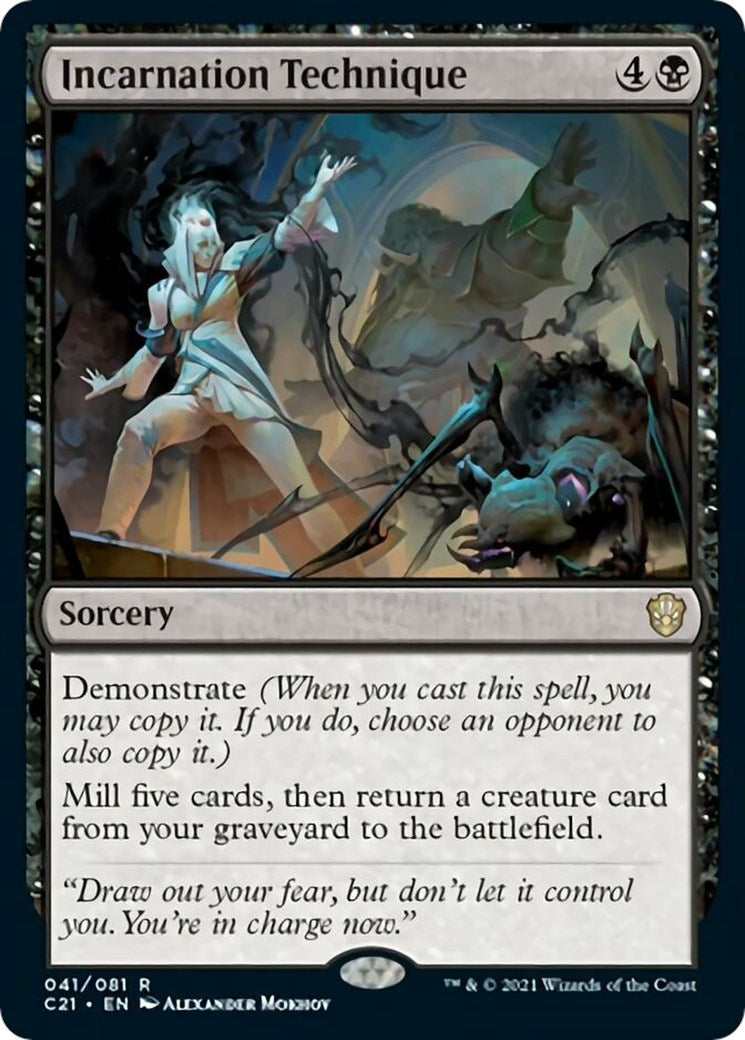 Image for Incarnation Technique (41) [Commander 2021] - Magic: The Gathering