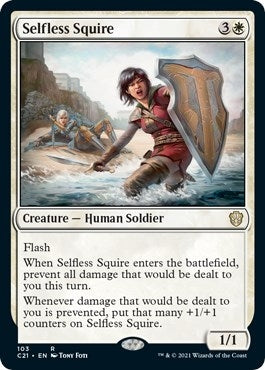 Image for Selfless Squire (103) [Commander 2021] - Magic: The Gathering