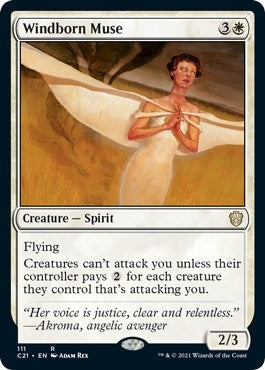 Windborn Muse (111) [Commander 2021]