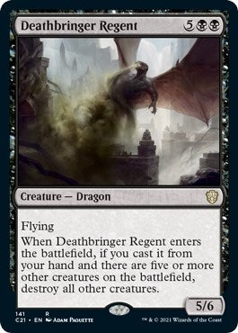 Image for Deathbringer Regent (141) [Commander 2021] - Magic: The Gathering