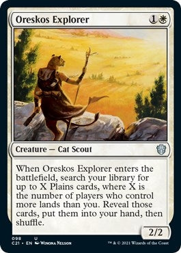 Image for Oreskos Explorer (98) [Commander 2021] - Magic: The Gathering