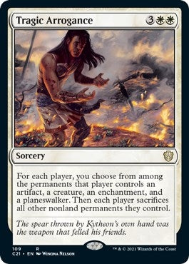 Image for Tragic Arrogance (109) [Commander 2021] - Magic: The Gathering