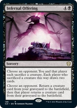 Image for Infernal Offering (146) [Commander 2021] - Magic: The Gathering