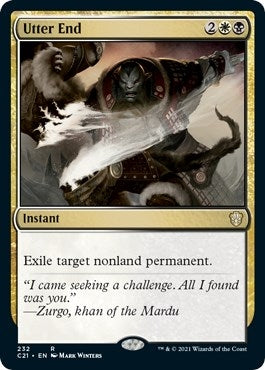 Image for Utter End (232) [Commander 2021] - Magic: The Gathering