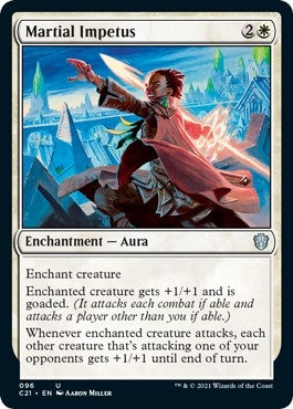 Image for Martial Impetus (96) [Commander 2021] - Magic: The Gathering
