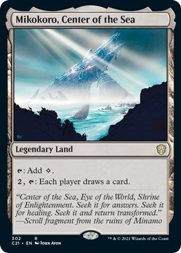 Image for Mikokoro, Center of the Sea (302) [Commander 2021] - Magic: The Gathering