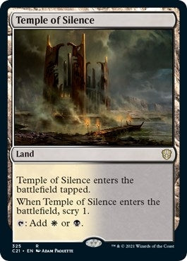 Image for Temple of Silence (325) [Commander 2021] - Magic: The Gathering