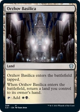 Image for Orzhov Basilica (308) [Commander 2021] - Magic: The Gathering