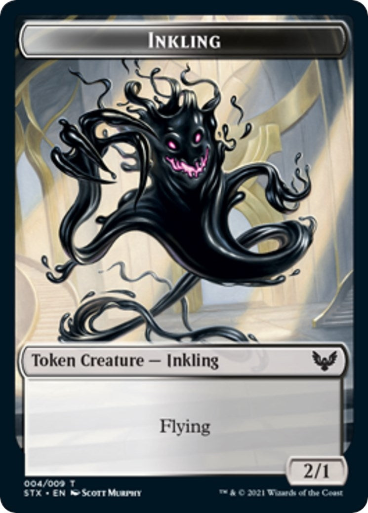 Image for Inkling Token (4) [Strixhaven: School of Mages] - Magic: The Gathering
