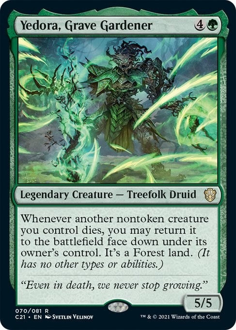 Image for Yedora, Grave Gardener (70) [Commander 2021] - Magic: The Gathering