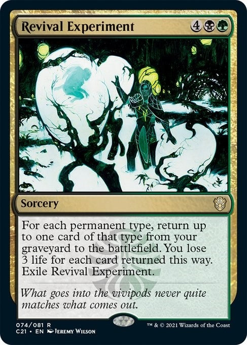 Image for Revival Experiment (74) [Commander 2021] - Magic: The Gathering