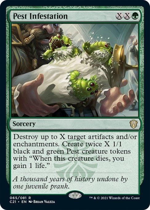 Image for Pest Infestation (65) [Commander 2021] - Magic: The Gathering