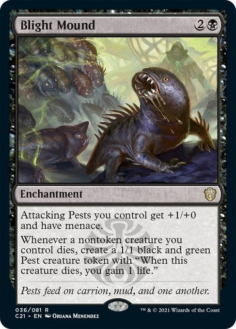 Image for Blight Mound (36) [Commander 2021] - Magic: The Gathering
