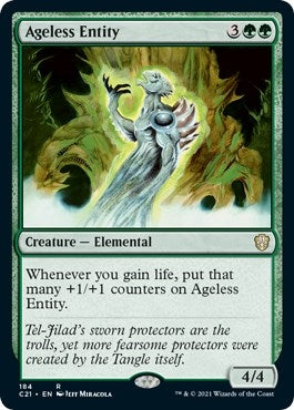Image for Ageless Entity (184) [Commander 2021] - Magic: The Gathering
